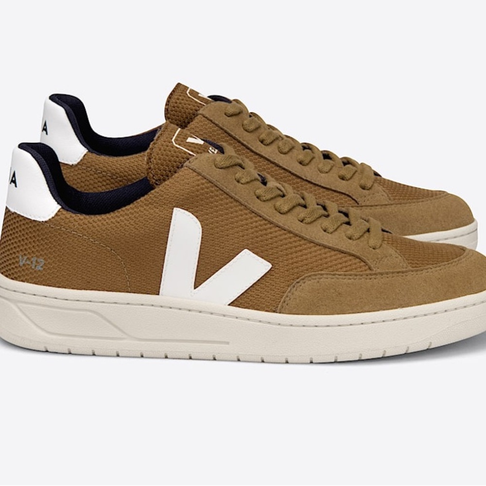 Veja Women’sTan Sneakers with White Accents